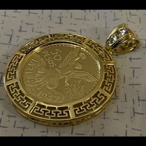 Viva México Coin Pendant